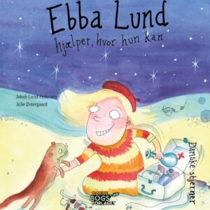 forside til børnebogen Ebba Lud hjælper hvor hun kan